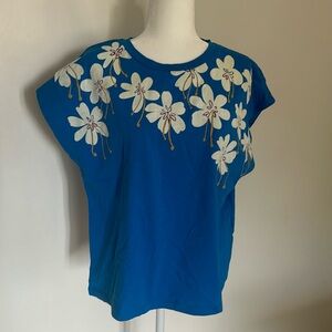 🎈3/$25🎈NWT ZARA Floral short sleeve Tshirt